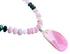 Sterling Silver Multicolor Southwest Bead Necklace And Earrings Set RX114180
